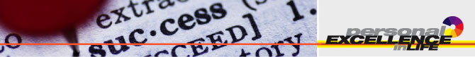 personal excellence in life banner image